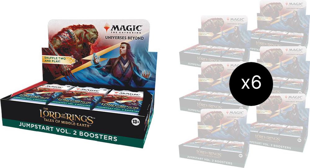 The Lord of the Rings: Tales of Middle-earth - Jumpstart Vol. 2 Booster Display Case