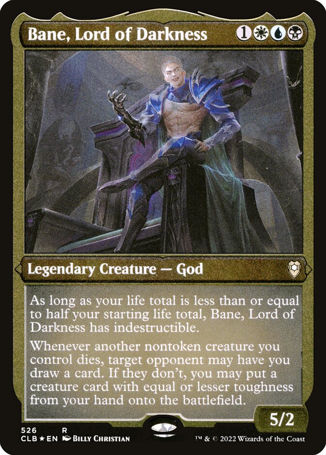 Bane, Lord of Darkness (Foil Etched)