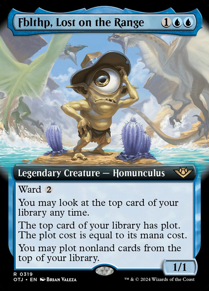 Fblthp, Lost on the Range (Extended Art)
