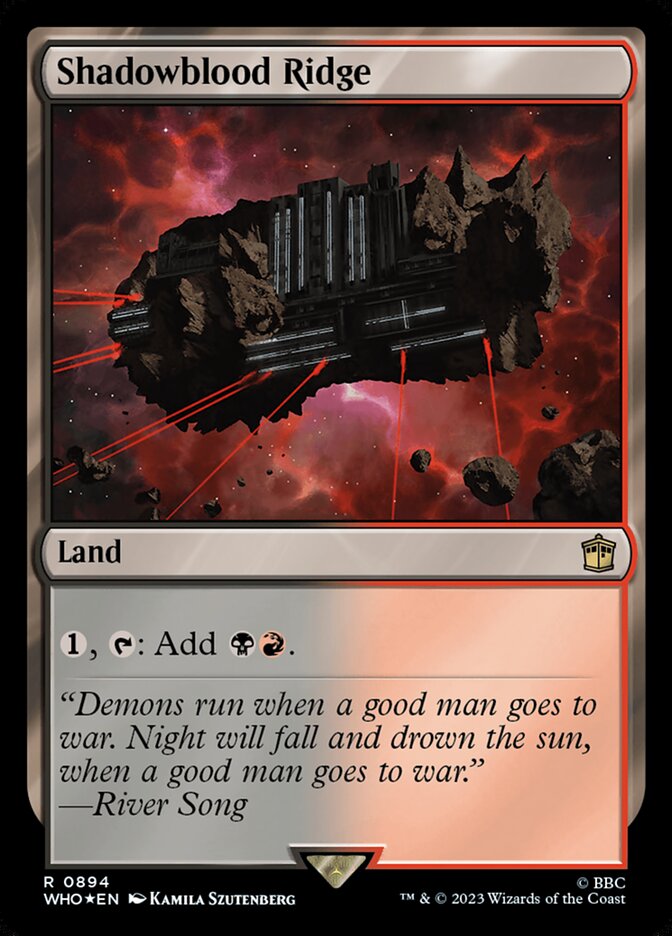 Shadowblood Ridge (Surge Foil)