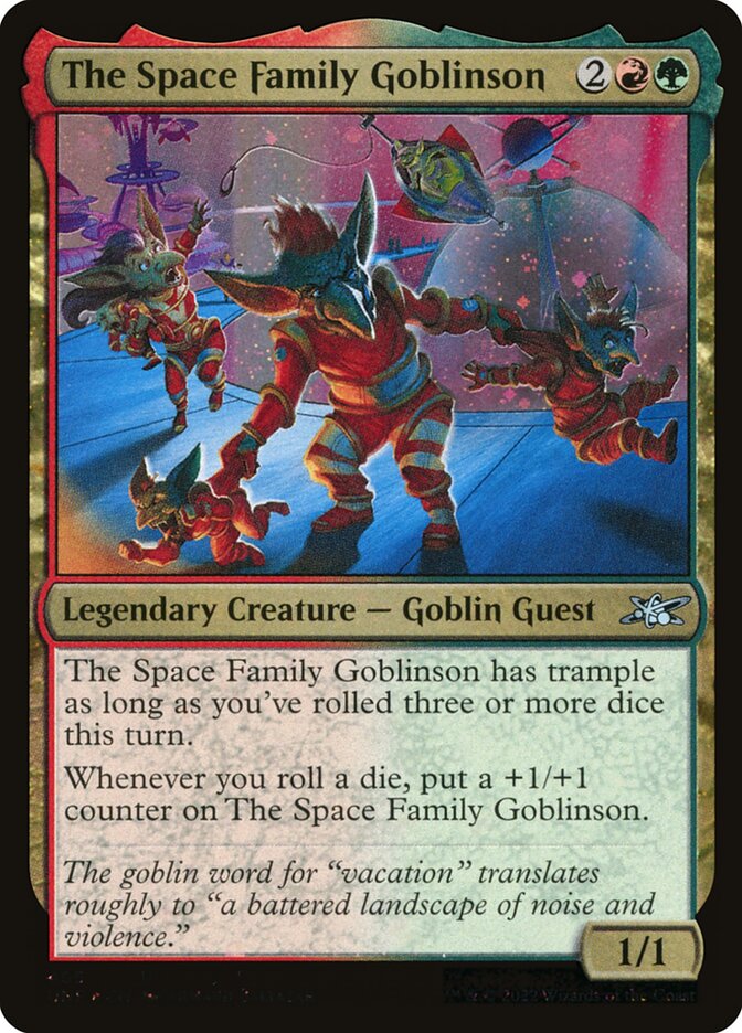 The Space Family Goblinson (Galaxy Foil)