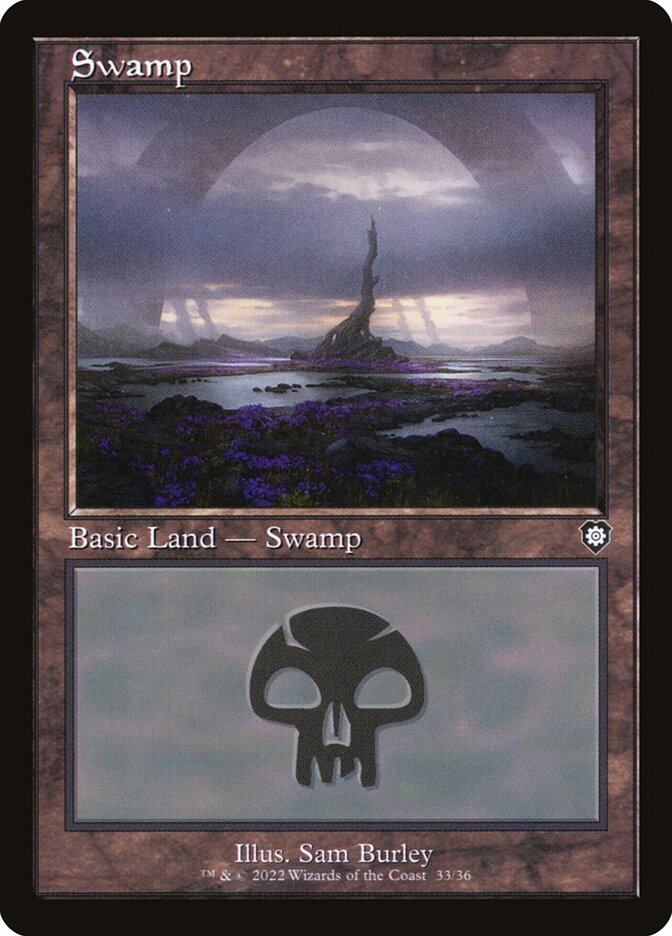 Swamp (33) (Retro Frame)
