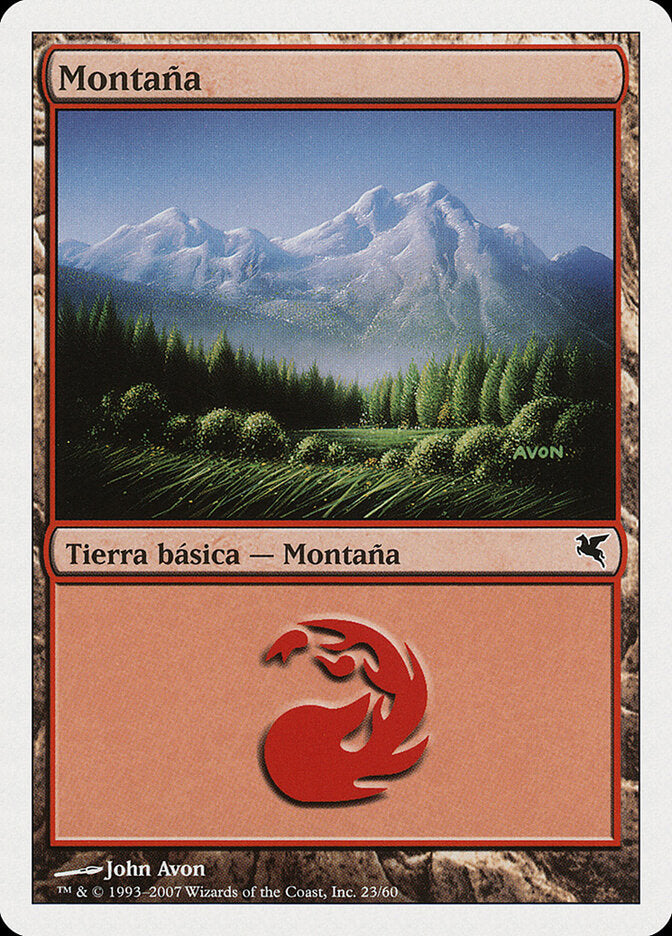 Mountain (Italian) - "Montagna" (I23)
