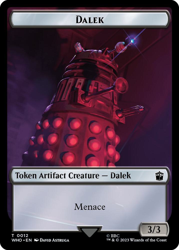 Dalek // Food (0026) Double-Sided Token