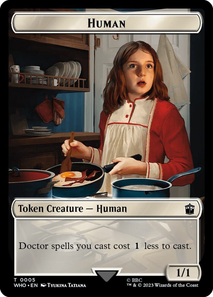 Human (0005) // Food (0026) Double-Sided Token