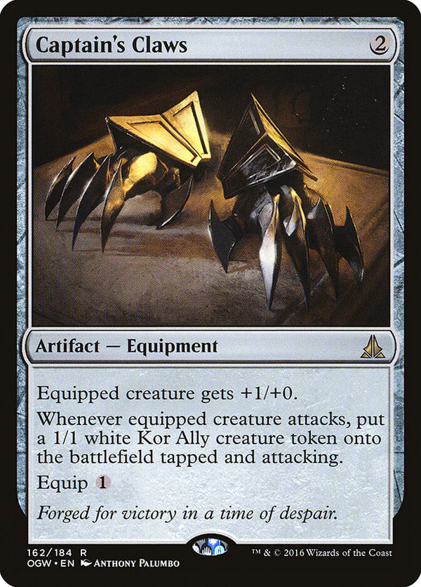 Captain's Claws - Magic: The Gathering