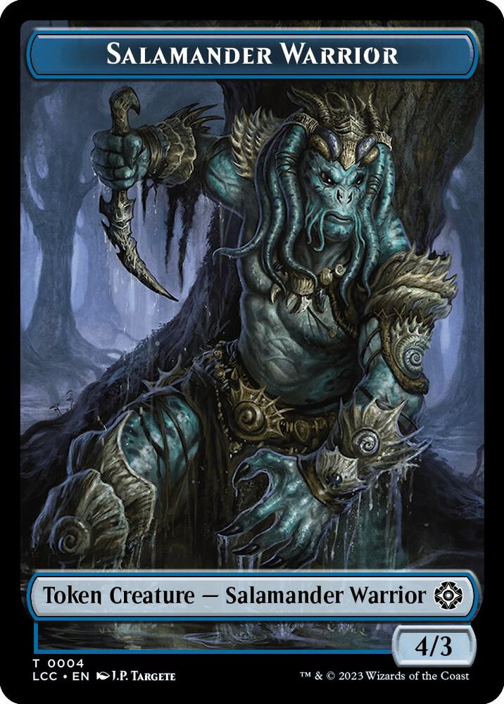 Salamander Warrior // Shapeshifter Double-Sided Token