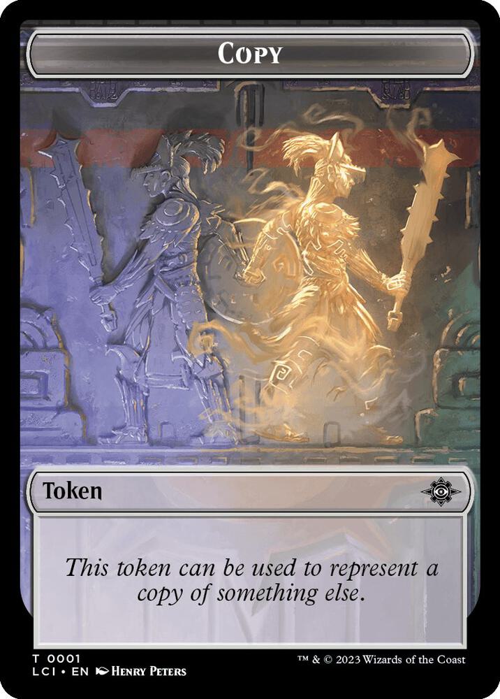 Copy // Dinosaur Double-Sided Token