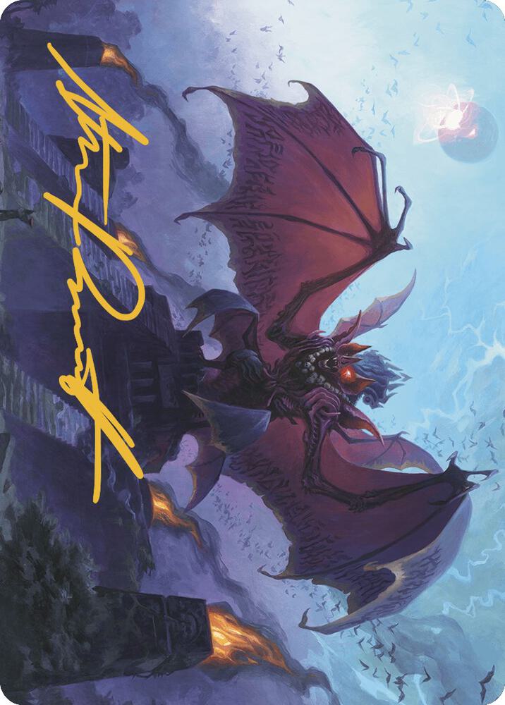 Aclazotz, Deepest Betrayal Art Card (Gold-Stamped Signature)