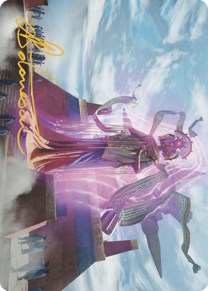 Ojer Taq, Deepest Foundation Art Card (4/81) (Gold-Stamped Signature)