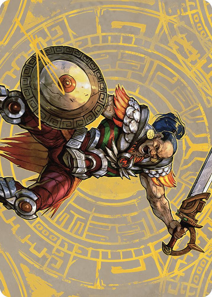 Inti, Seneschal of the Sun Art Card (Gold-Stamped Signature)