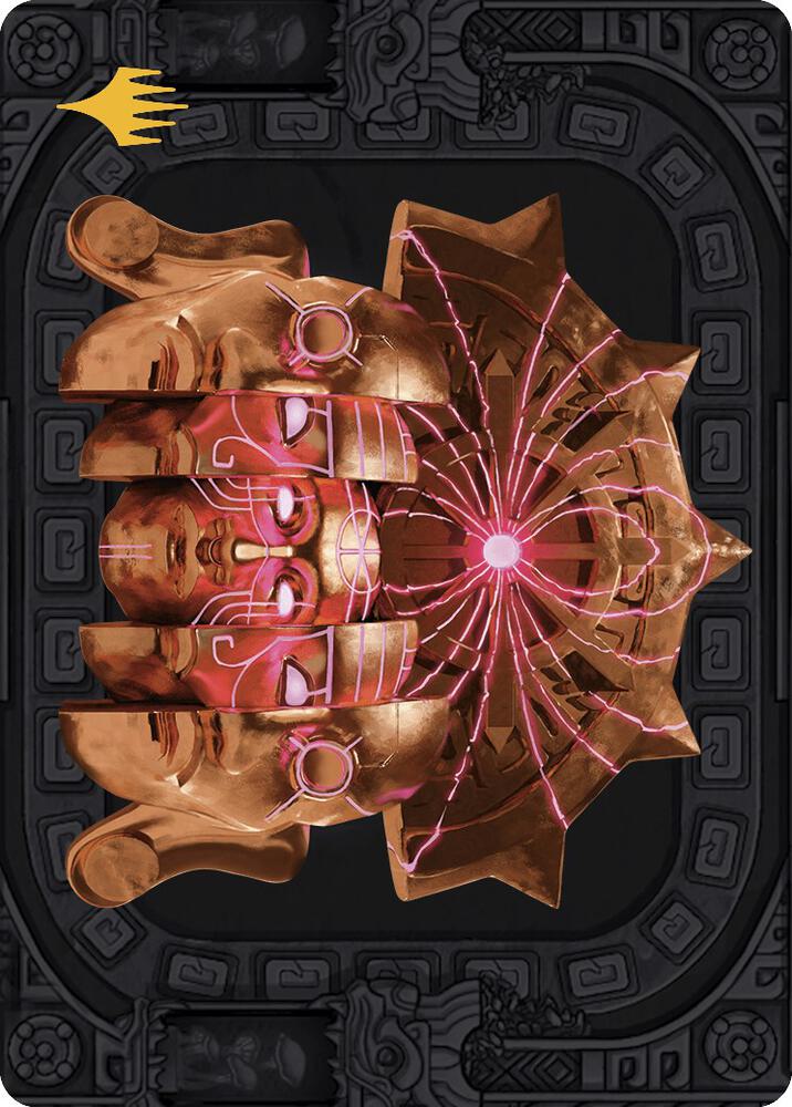 Ojer Taq, Deepest Foundation Art Card (56/81) (Gold-Stamped Planeswalker Symbol)