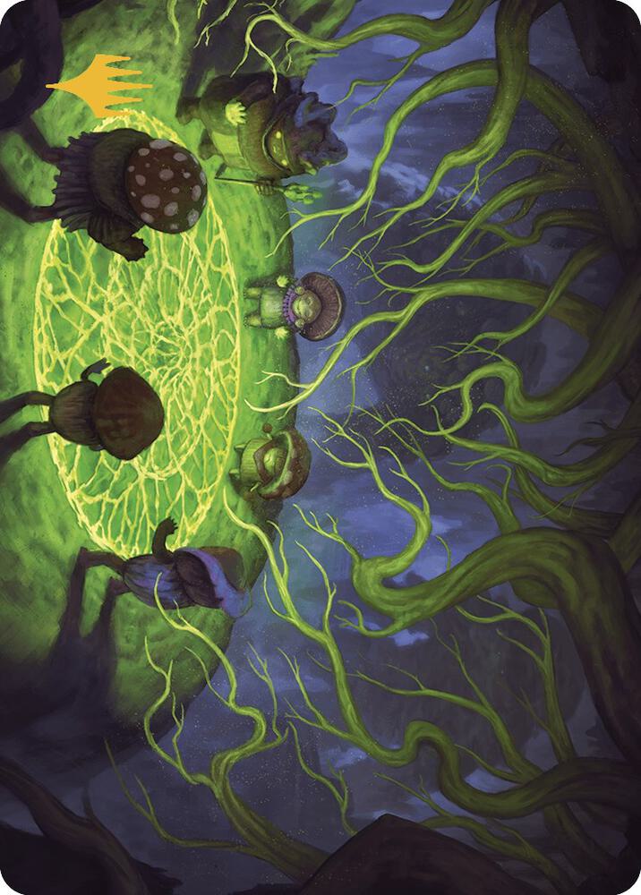Growing Rites of Itlimoc Art Card (Gold-Stamped Planeswalker Symbol)