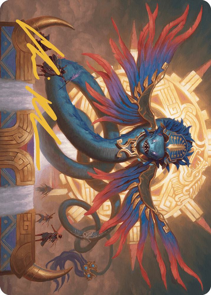 Ojer Pakpatiq, Deepest Epoch Art Card (13/81) (Gold-Stamped Signature)