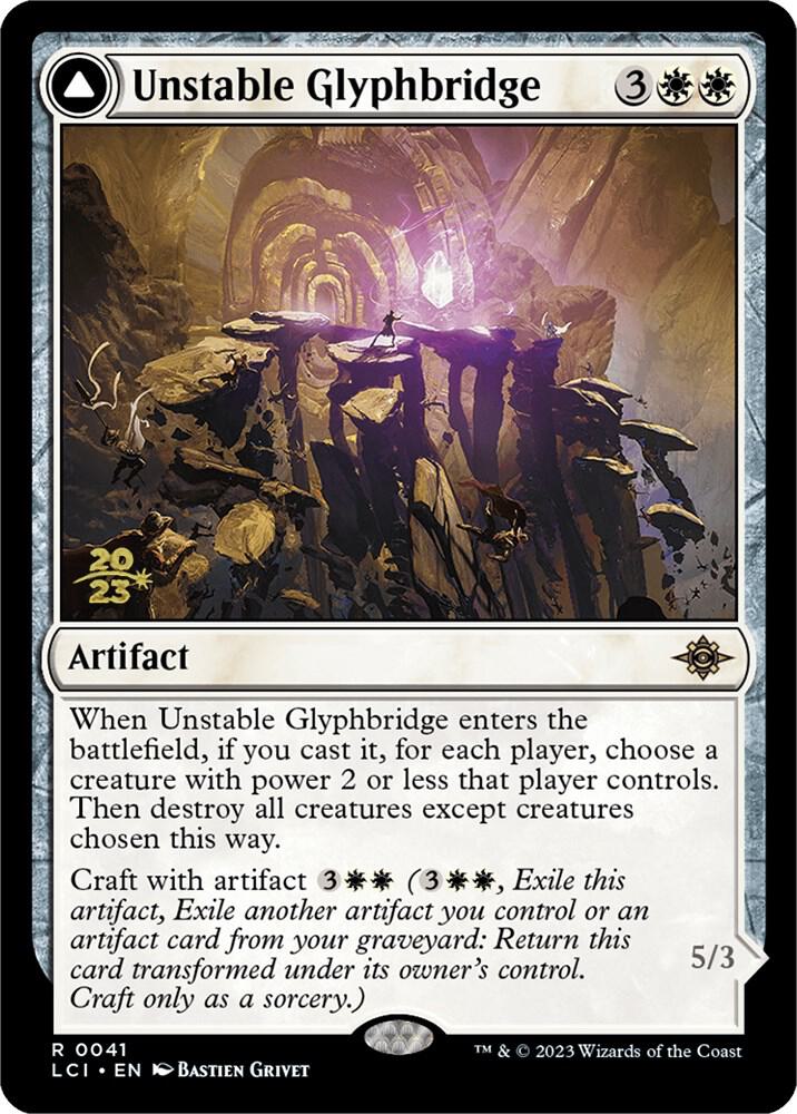 Unstable Glyphbridge