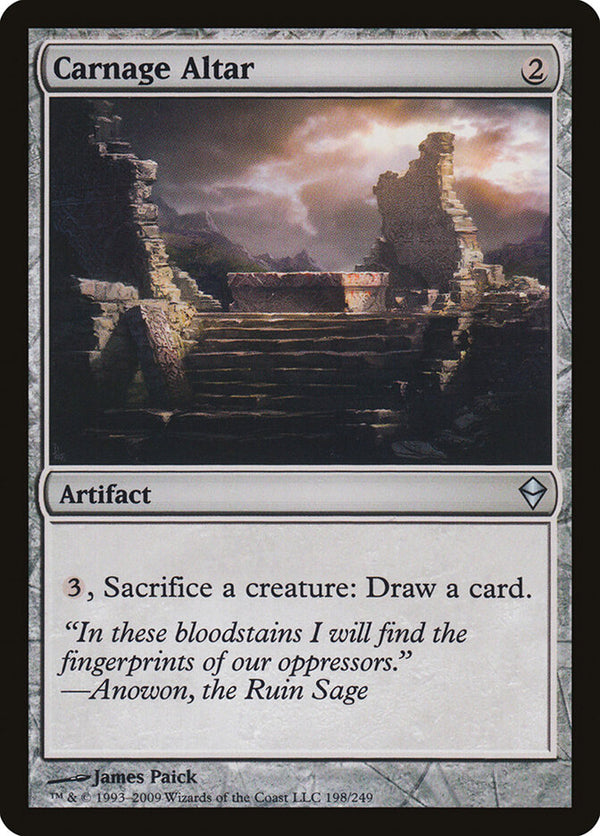 Carnage Altar - Magic: The Gathering