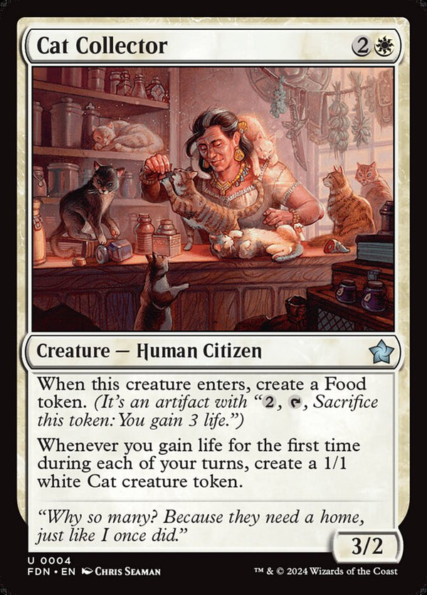 Cat Collector - Magic: The Gathering