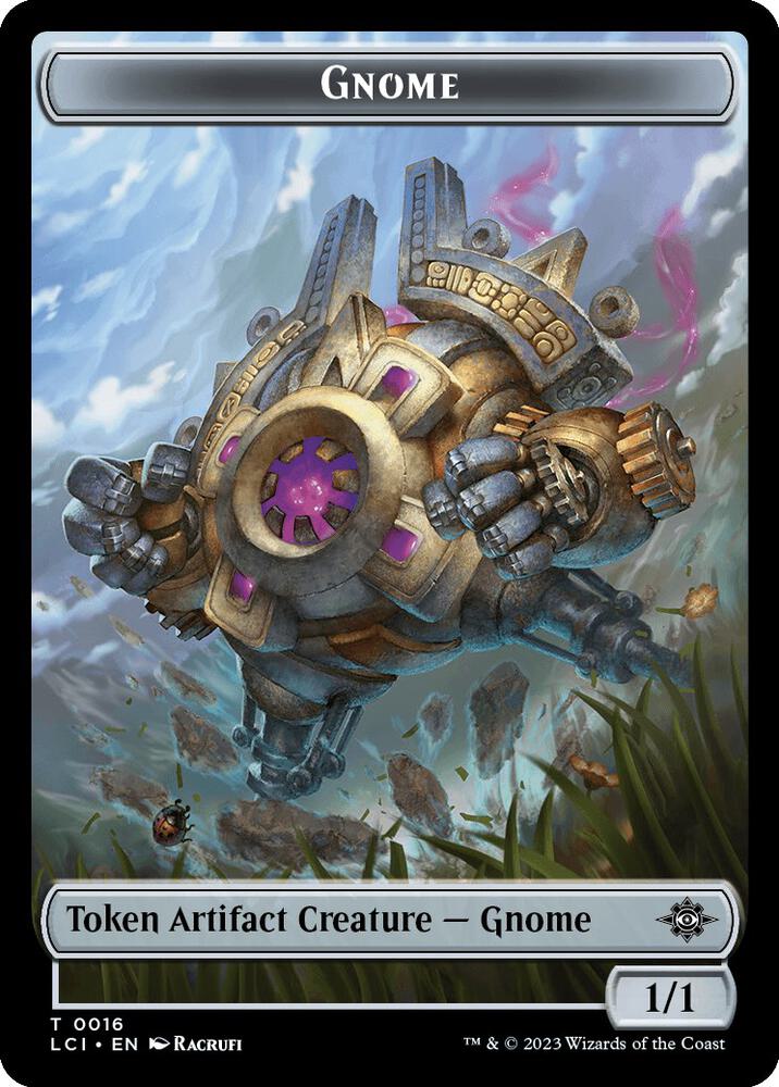 Gnome // Skeleton Pirate Double-Sided Token