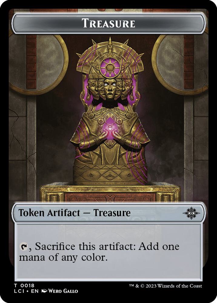 Treasure (0018) // Gnome Soldier Double-Sided Token