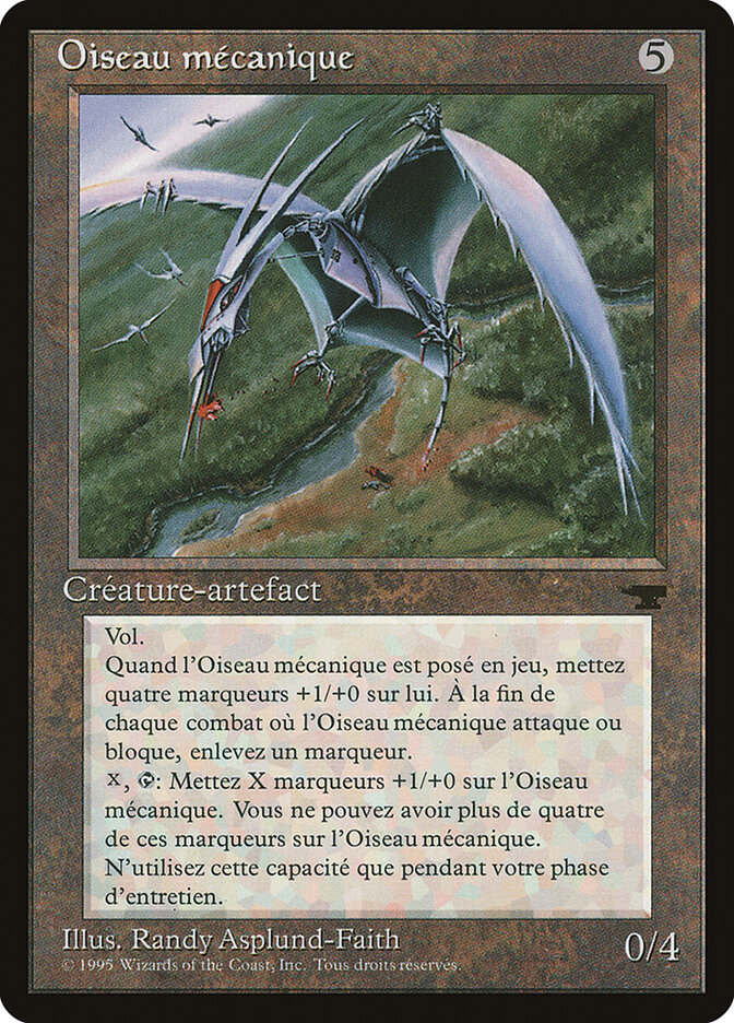 Clockwork Avian (French) - "Oiseau mecanique"