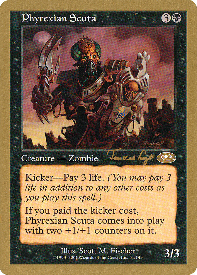 Phyrexian Scuta - 2001 Tom van de Logt (PLS)