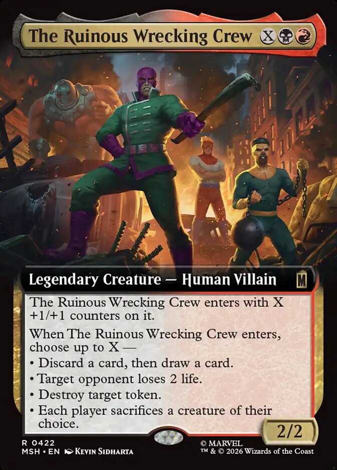 The Ruinous Wrecking Crew (Extended Art)