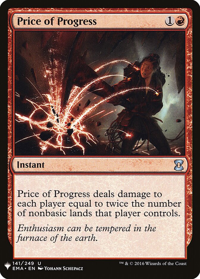 Price of Progress (EMA)