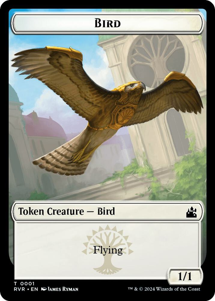 Bird // Zombie Double-Sided Token