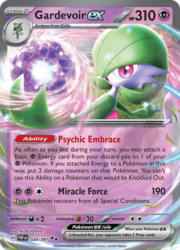 Gardevoir ex - 029/091 - Pokémon