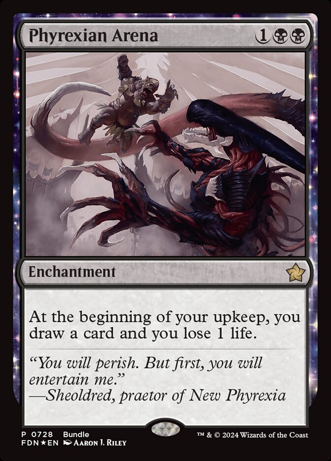 Phyrexian Arena (FDN Bundle)