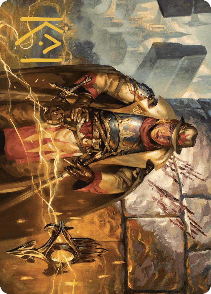 Tenth District Hero Art Card (Gold-Stamped Signature)