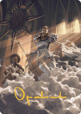 Call a Surprise Witness Art Card (Gold-Stamped Signature) - Magic: The Gathering