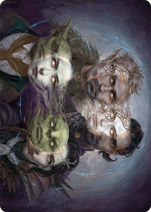 Illicit Masquerade Art Card