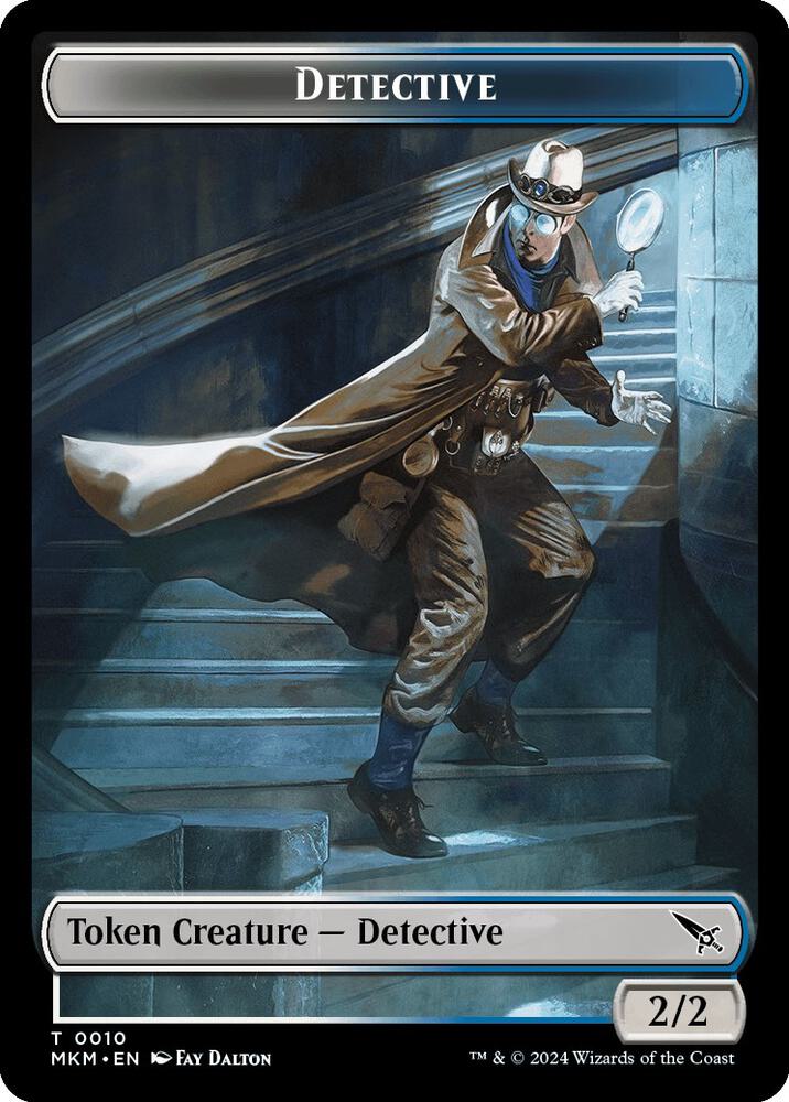 Detective // Merfolk Double-Sided Token