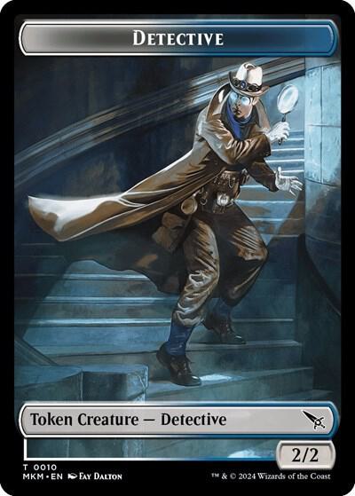 Detective // Ooze Double-Sided Token