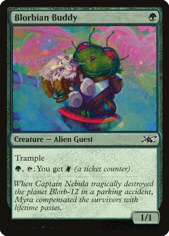 Blorbian Buddy (Galaxy Foil)