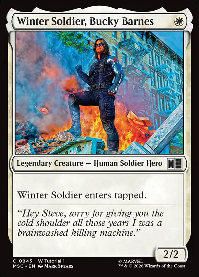Winter Soldier, Bucky Barnes (0845)