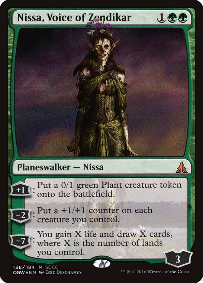 Nissa, Voice of Zendikar (SDCC 2016 Exclusive)