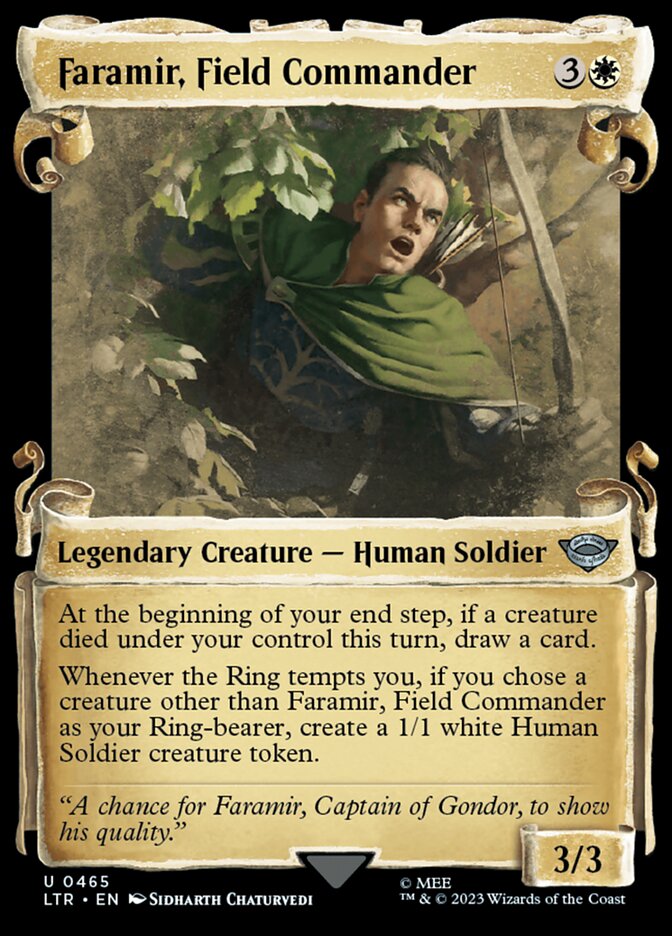 Faramir, Field Commander (Showcase Scrolls)