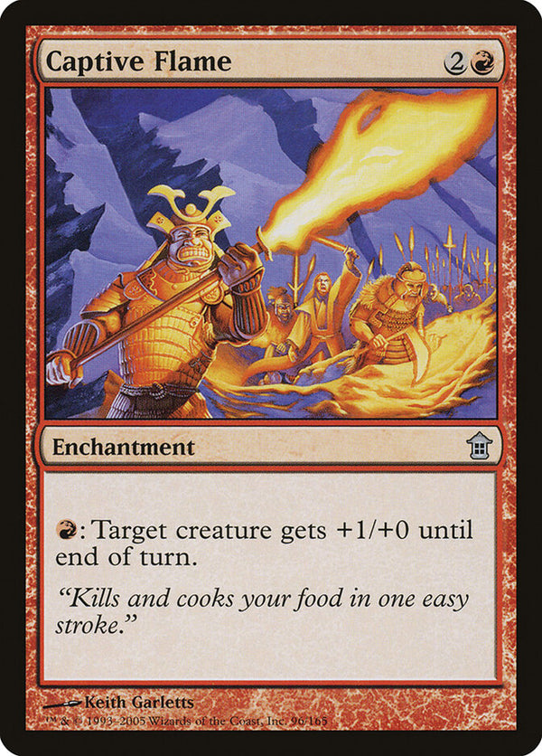 Captive Flame - Magic: The Gathering