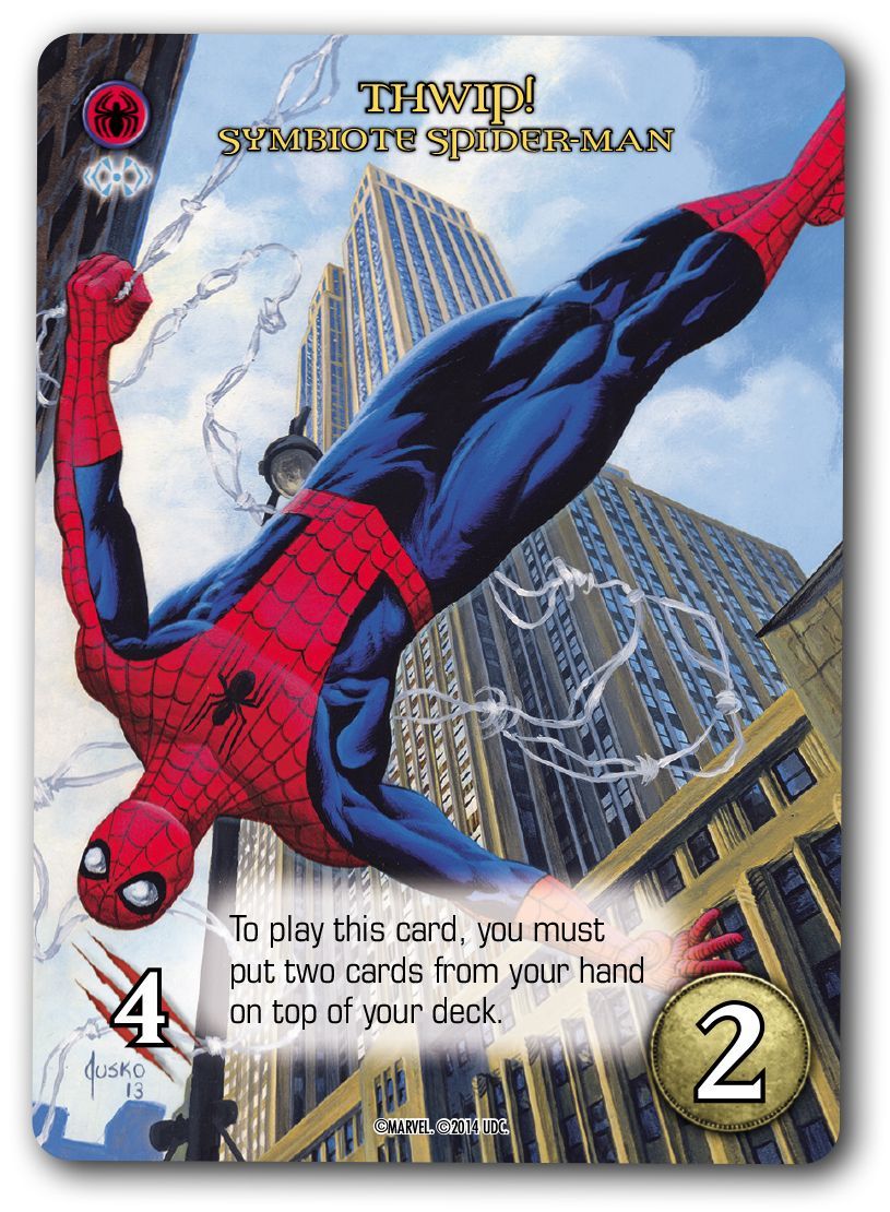 Marvel Masterpiece Trading Card: Symbiote Spider-Man