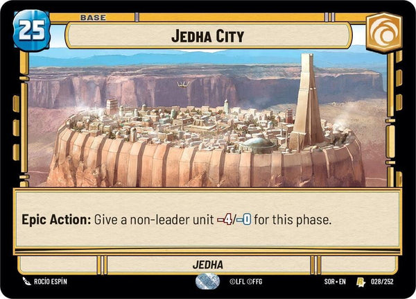Jedha City - Star Wars Unlimited