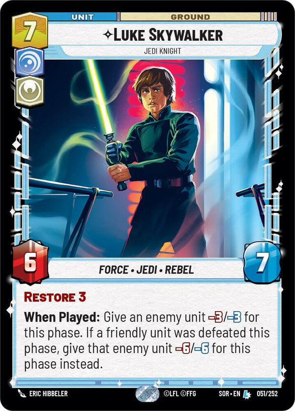 Luke Skywalker - Jedi Knight - Star Wars Unlimited