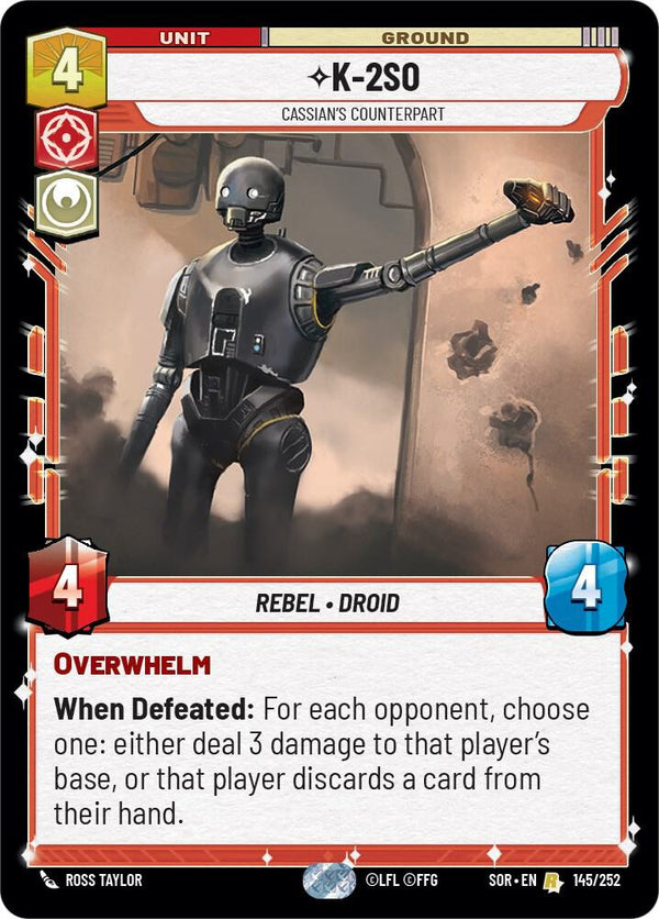 K-2SO - Cassian's Counterpart - Star Wars Unlimited