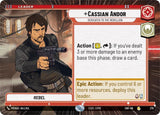 Cassian Andor - Dedicated to the Rebellion (Hyperspace) - Star Wars Unlimited