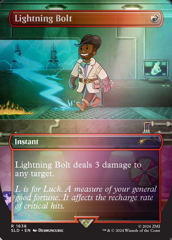 Lightning Bolt (1638) (Rainbow Foil)