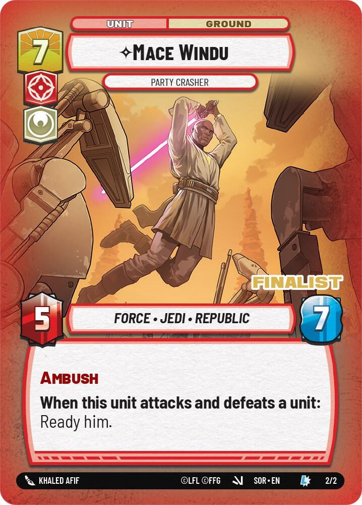 Mace Windu - Party Crasher (Finalist)