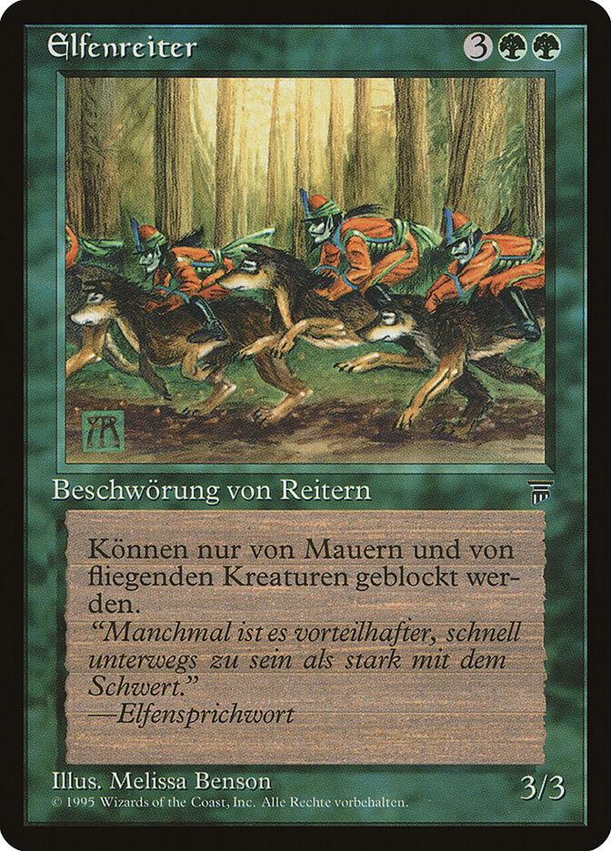Elven Riders (German) - "Elfenreiter"