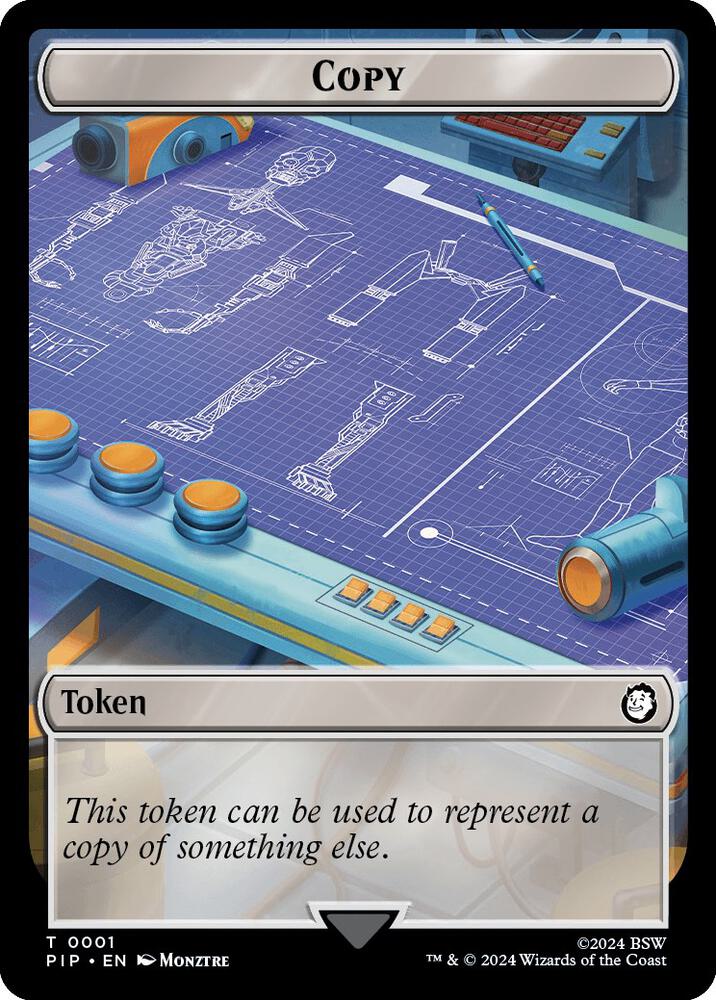 Copy // Clue Double-Sided Token