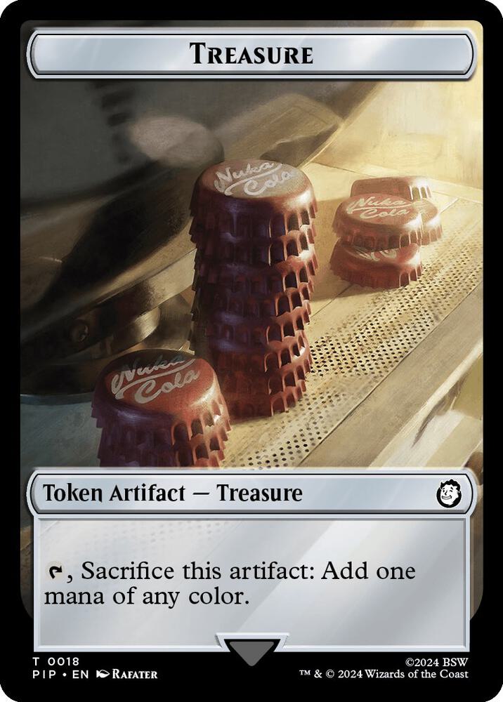 Treasure (0018) // Zombie Mutant Double-Sided Token